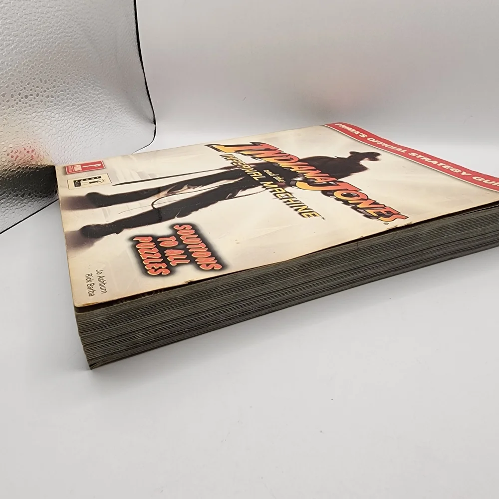1999 Indiana Jones and the Infernal Machine: Prima's Official Strategy Guide